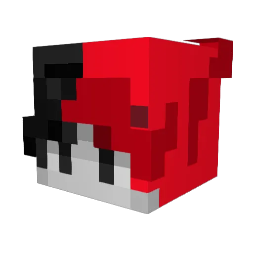NotTyo Minecraft avatar head, 3D render