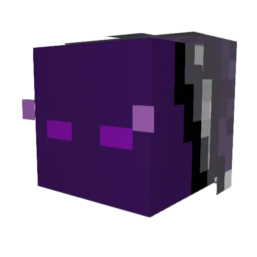 NotVallin Minecraft avatar head, 3D render