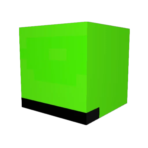 NotYourMan Minecraft avatar head, 3D render