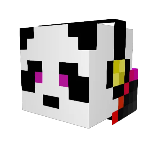 Not_A_Noooob Minecraft avatar head, 3D render