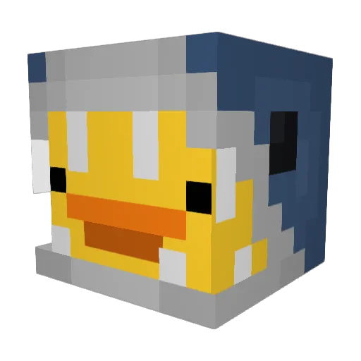 Not_A_Skinwalker Minecraft avatar head, 3D render