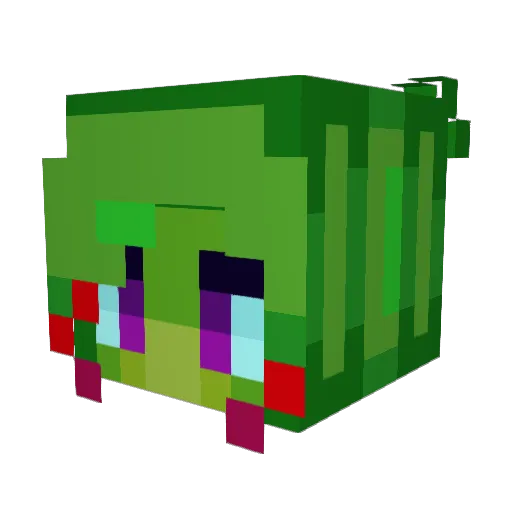 Not_Alexxis420 Minecraft avatar head, 3D render