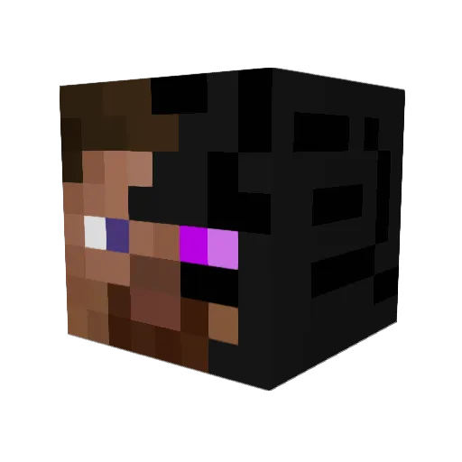 Not_Brennan Minecraft avatar head, 3D render
