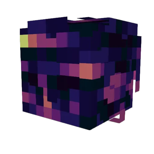Not_Ca Minecraft avatar head, 3D render
