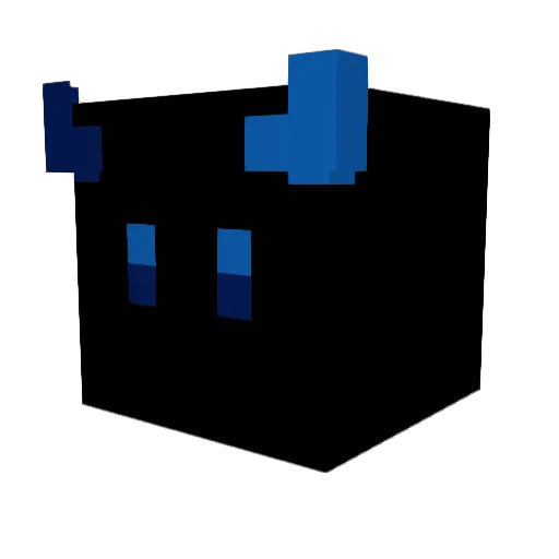 Not_Cheez Minecraft avatar head, 3D render