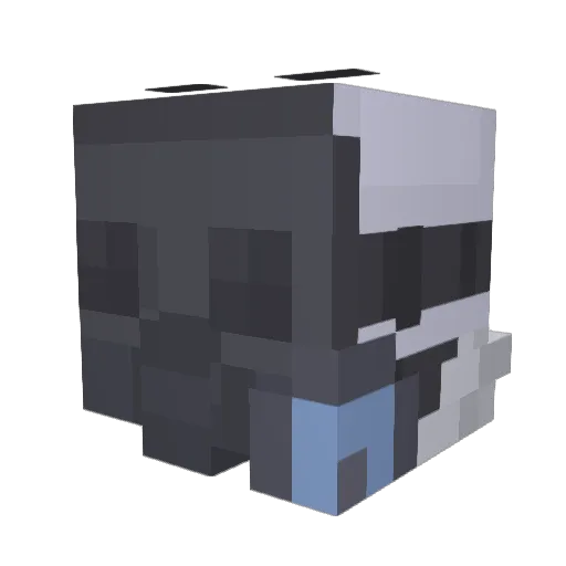 Not_Cinnamon Minecraft avatar head, 3D render