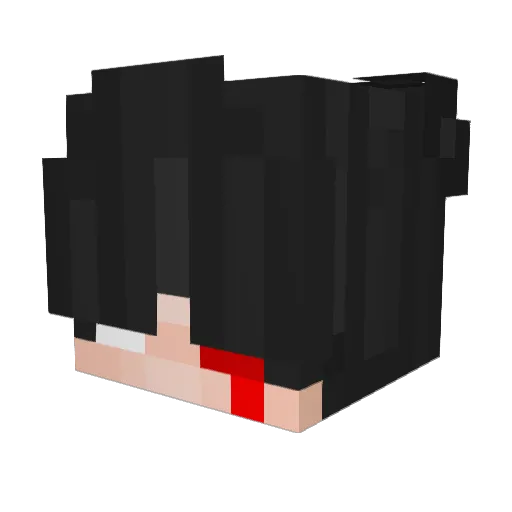 Not_DinoBoi Minecraft avatar head, 3D render