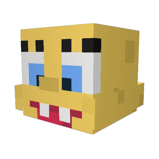 Not_Doter Minecraft avatar head, 3D render