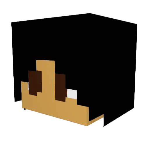 Not_Fxst Minecraft avatar head, 3D render