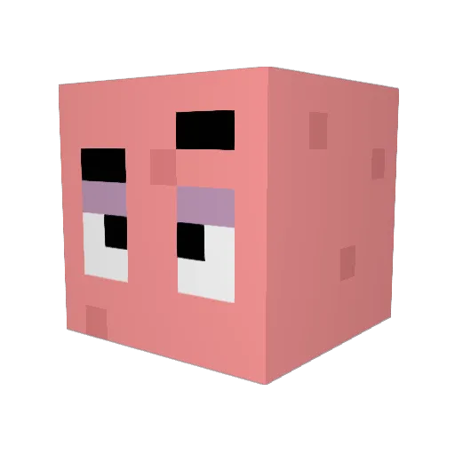 Not_Gerkie Minecraft avatar head, 3D render