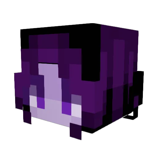 Not_Hannah_ Minecraft avatar head, 3D render