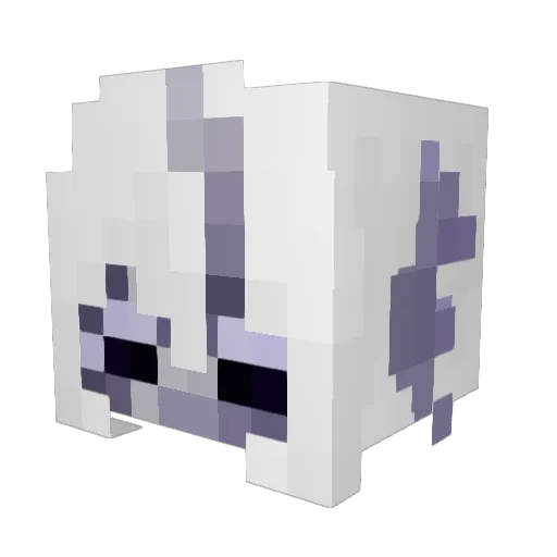 Not_Kaine Minecraft avatar head, 3D render