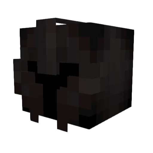 Not_Metall Minecraft avatar head, 3D render