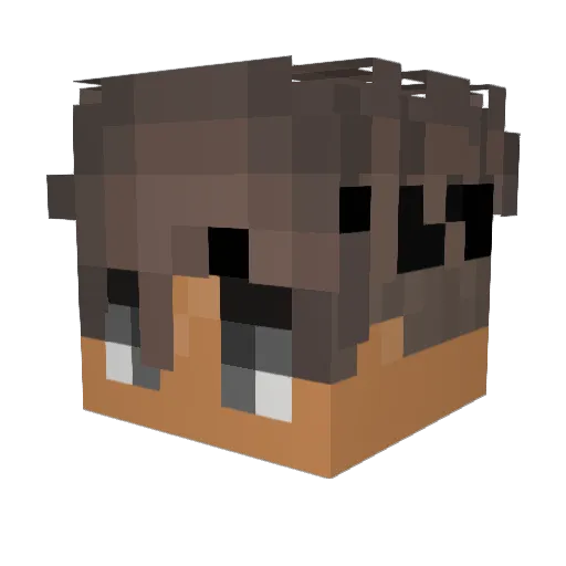 Not_SEZAR_ Minecraft avatar head, 3D render