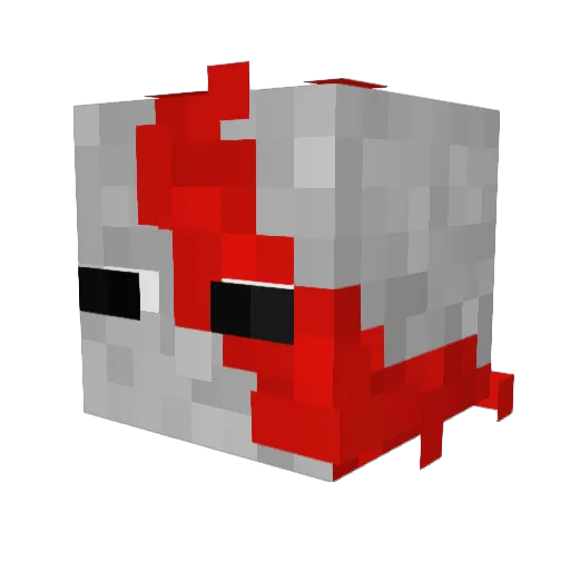 Not__Chair Minecraft avatar head, 3D render