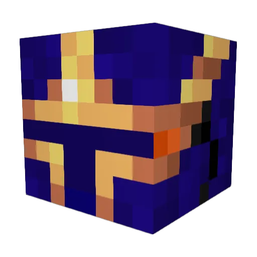 Not__Easy11 Minecraft avatar head, 3D render
