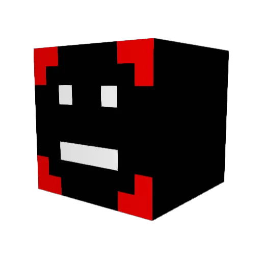 Not_aqa Minecraft avatar head, 3D render
