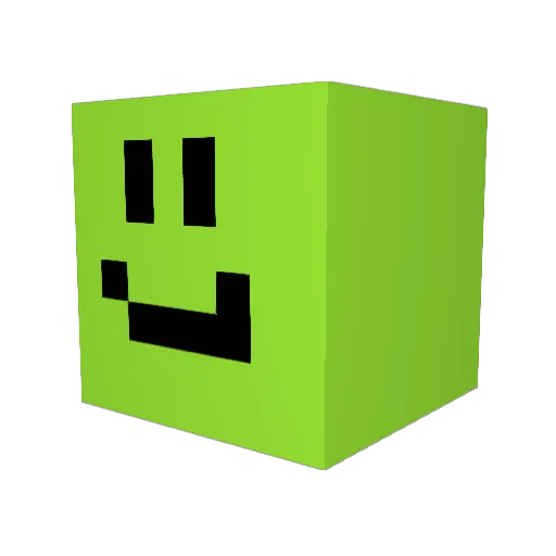 Not_lyme Minecraft avatar head, 3D render