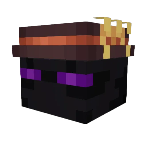 NotaOlanNote Minecraft avatar head, 3D render