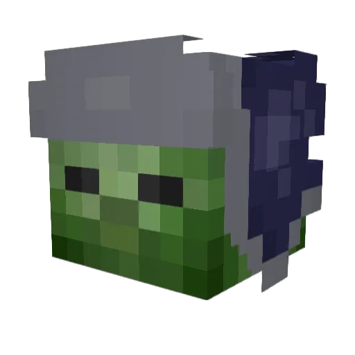 Notanum1125 Minecraft avatar head, 3D render