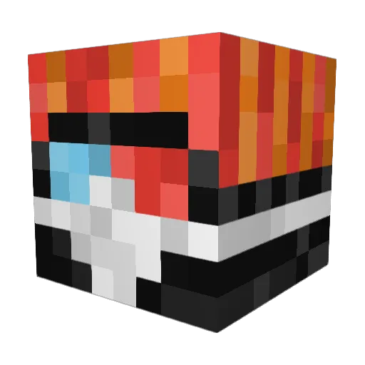 Notch778 Minecraft avatar head, 3D render