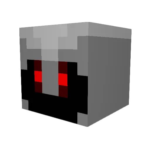Noteleet Minecraft avatar head, 3D render