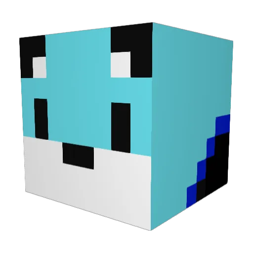 Notheingbutchess Minecraft avatar head, 3D render