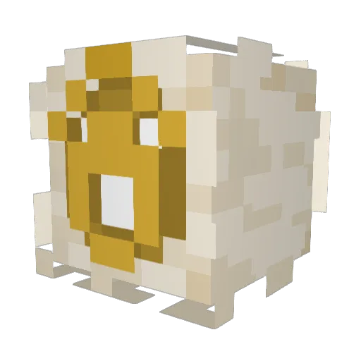 NothingButVoid Minecraft avatar head, 3D render