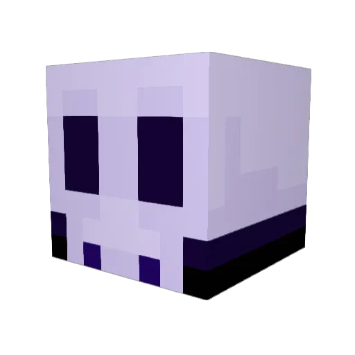 NothingGood43 Minecraft avatar head, 3D render