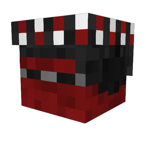 Notib Minecraft avatar head, 3D render