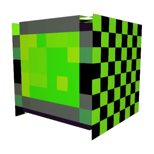 Notkkloll Minecraft avatar head, 3D render