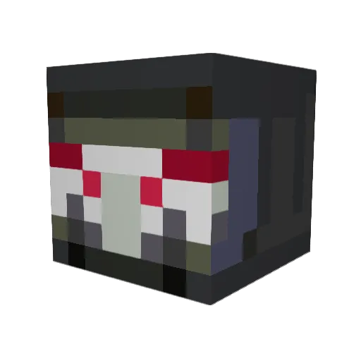 NotoriousBLT63 Minecraft avatar head, 3D render