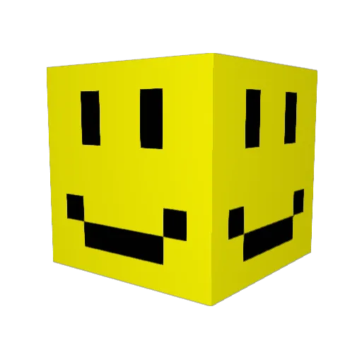 NotoriousEugene Minecraft avatar head, 3D render