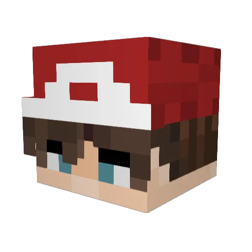Notorious_HD Minecraft avatar head, 3D render