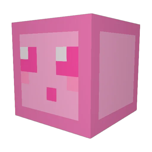 Notro_Client Minecraft avatar head, 3D render