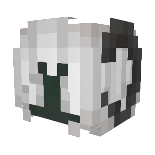 NottLogi_711 Minecraft avatar head, 3D render