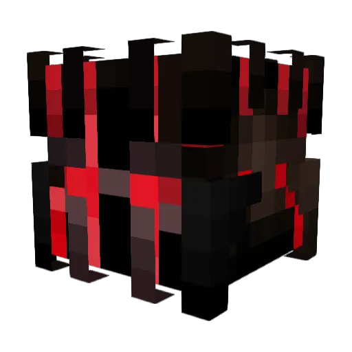 NotteBianca Minecraft avatar head, 3D render