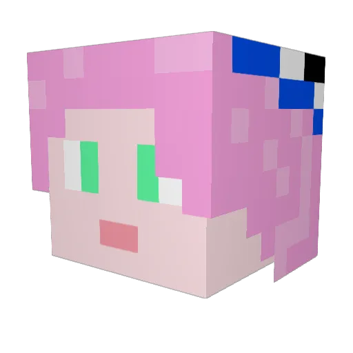 Nottingham_lace Minecraft avatar head, 3D render