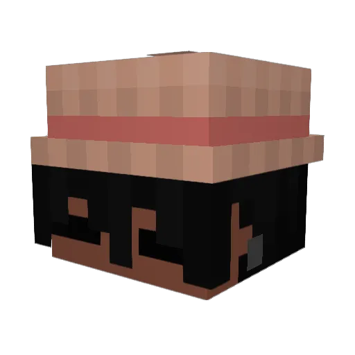 Noturno079690 Minecraft avatar head, 3D render