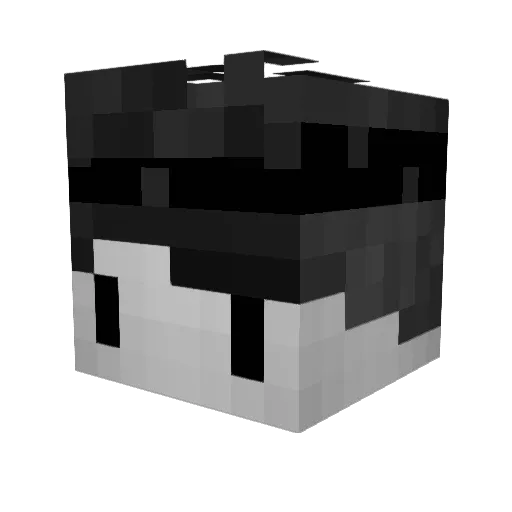 Nouah_ Minecraft avatar head, 3D render