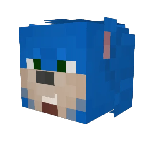 Nova0902 Minecraft avatar head, 3D render