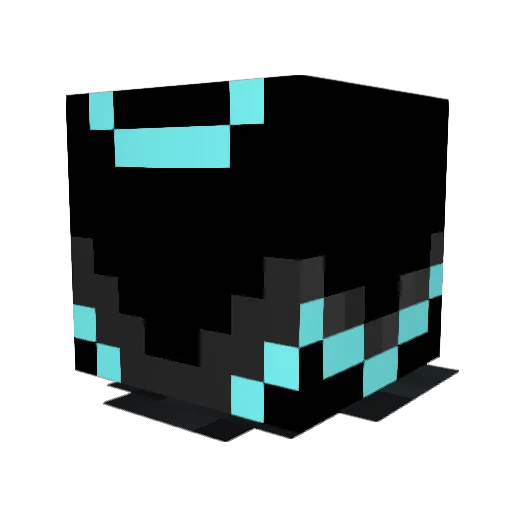 Nova4ter Minecraft avatar head, 3D render