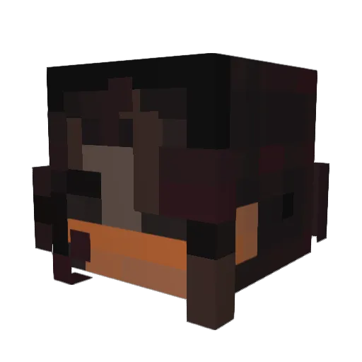 Nova815 Minecraft avatar head, 3D render