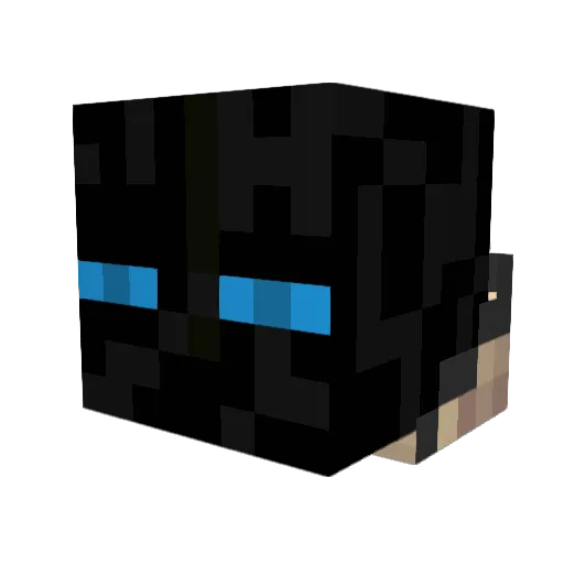 NovaBurst_1 Minecraft avatar head, 3D render