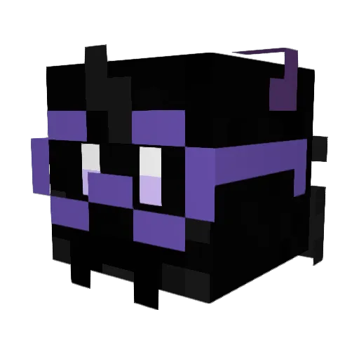 NovaDelta Minecraft avatar head, 3D render