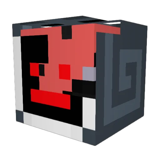 NovaGame76 Minecraft avatar head, 3D render