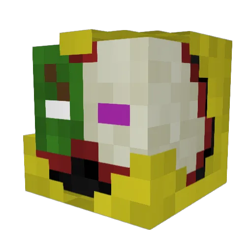 NovaMaster51 Minecraft avatar head, 3D render