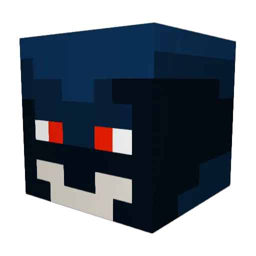 NovaPeak Minecraft avatar head, 3D render