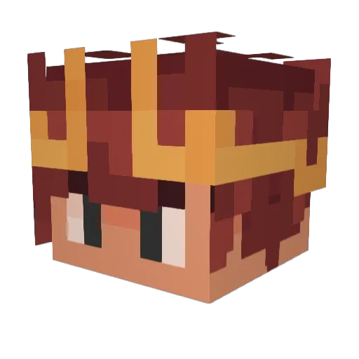 NovaRiftMT Minecraft avatar head, 3D render