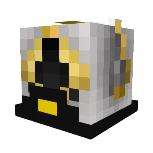 NovaSniper16 Minecraft avatar head, 3D render